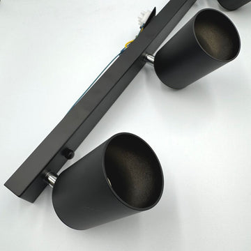 Spot Liniar Reglabil Negru, 4 x GU10, 800mm