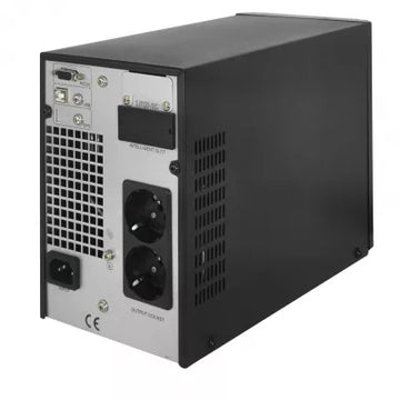 UPS Online TED Electric 1kVA/900W, Monofazat, Dublă Conversie, Pure Sine Wave, Management LCD, 2x Acumulatori 12V/9Ah