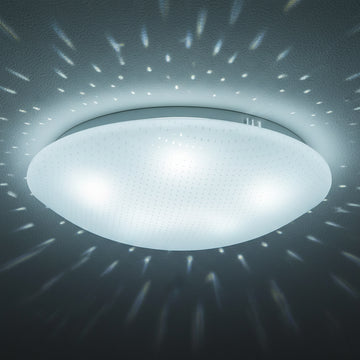 Plafonieră LED Star, Ø380 mm, 24W, 6500K, Lumină Rece
