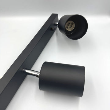 Spot Liniar Reglabil Negru, 6 x GU10, 1180 mm