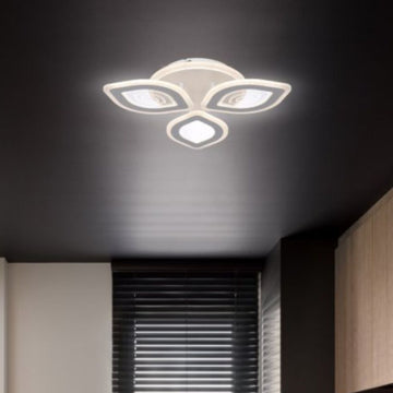 Lustră LED Doris, 50W, 3 Brațe, 3 Culori, Telecomandă, 480mm x 85mm