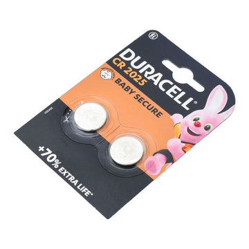 Baterie Duracell LI-ION 3V CR2025, Set 2 Bucăți