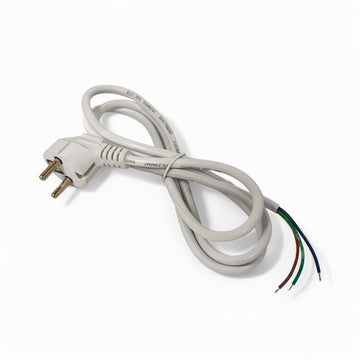 Cablu Alimentare Schuko 3x0.75mm² 300/500V, Lungime 1.4m, Alb