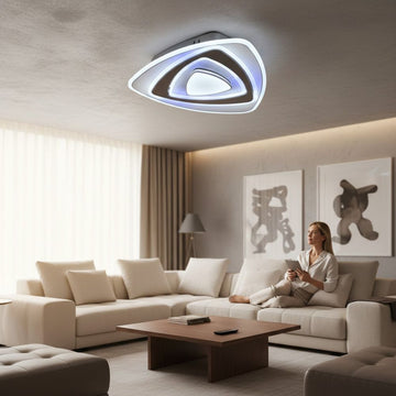Plafonieră LED Sponde, 72W, 5650lm, 3000K-6500K, 400x50mm