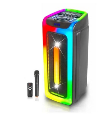 Boxa portabila bluetooth, Kolav D-2806, USB, Radio FM, microfon, joc de lumini RGB