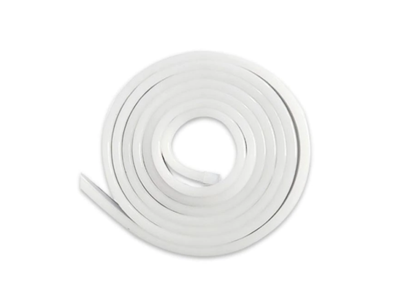 Furtun LED Luminos Neon Flex Slim, Alb-Rece - 12V - Rola 5m