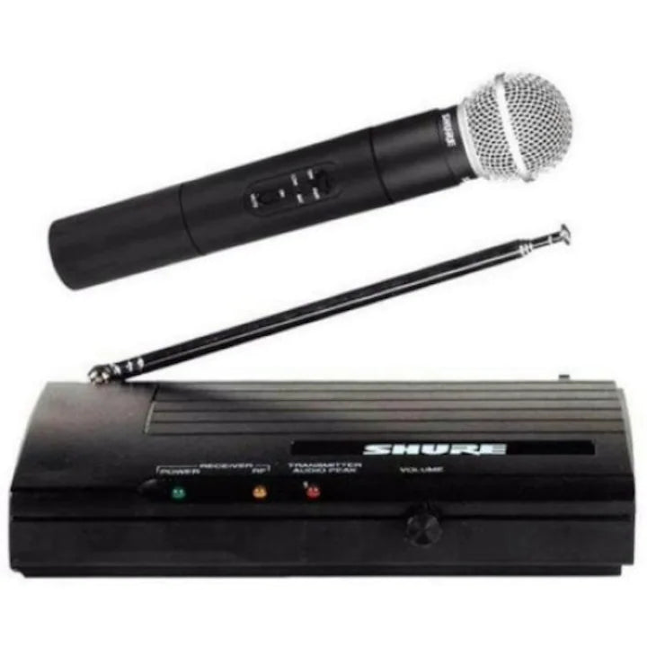 Microfon profesional, cu receptor wireless cu foarte buna claritate, tonalitate.
