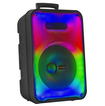 Boxa bluetooth portabila kolav J1204, USB, Radio FM, telecomanda, microfon, joc de lumin RGB