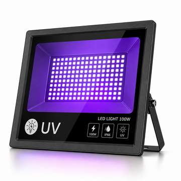 Proiector LED UV 150W IP66 – Lumină Ultravioletă pentru Petreceri, Cluburi, Evenimente, Fluorescență și Efect Black Light