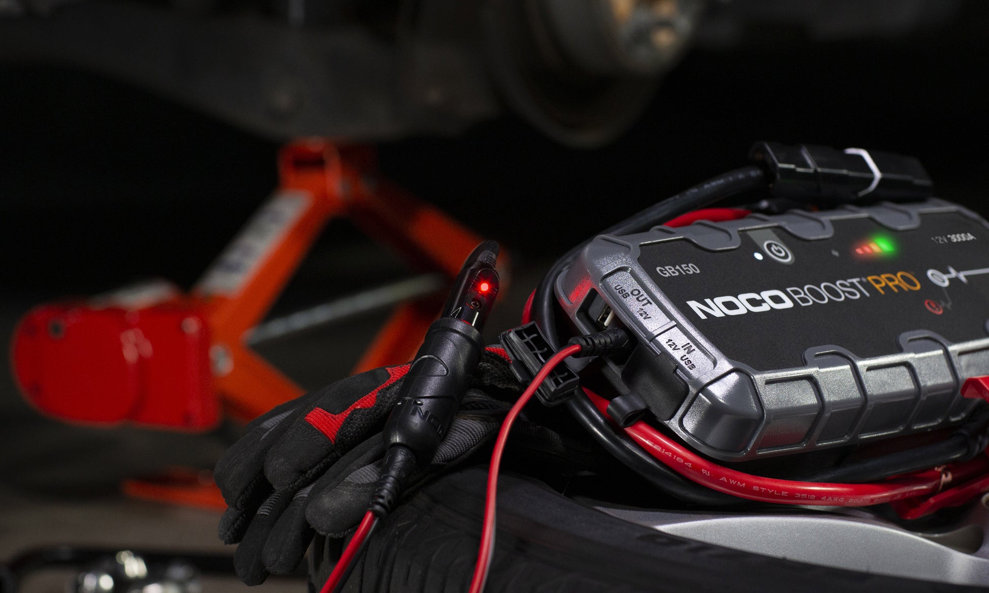 Robot Pornire Auto, Jump Starter Auto 12V Portabil, GB150, Curent Pornire 3000A Litiu-Ion