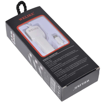 Autós töltő Fast Micro Usb 3.1A + Usb