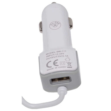 Gyors autós töltő Type C 3.1A + USB