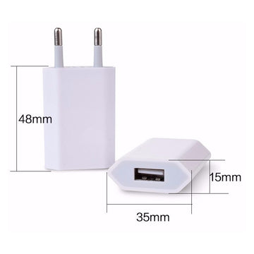 Hálózati töltő Csatlakozó típusa 220V-1xUSB 5V / 1A