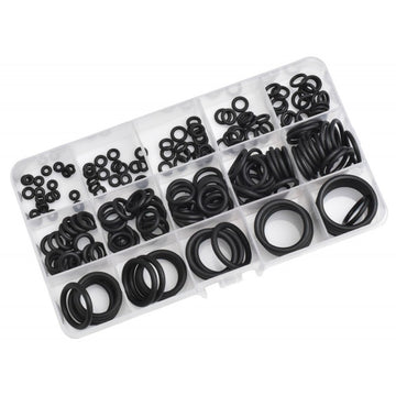 Set 200 Bucăți Inele din Cauciuc Nitril - Accesorii pentru Etanșare și Protecție în Proiecte Industriale și DIY