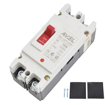 Intrerupător de Circuit Solar MCCB 2P-125A / 1000V DC