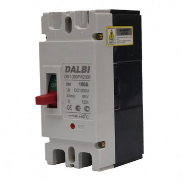 Intrerupător de Circuit Solar MCCB 2P-160A / 1000V DC
