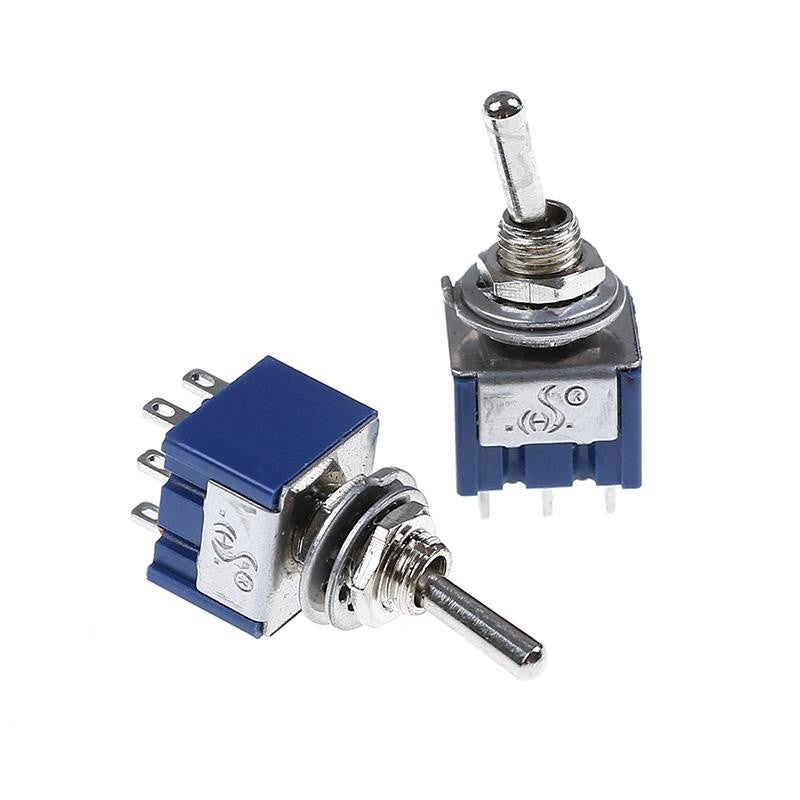 Intrerupator Mini Basculant, ON-OFF-ON / MTS-203
