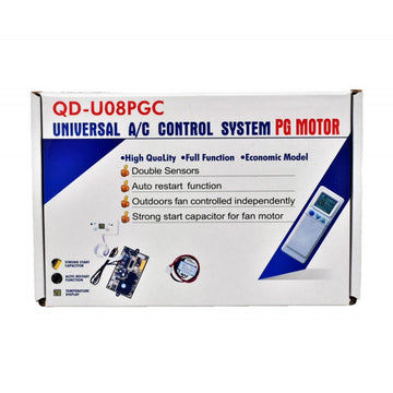 Univerzális QD-U08PGC vezérlőkészlet A/C eszközökhöz