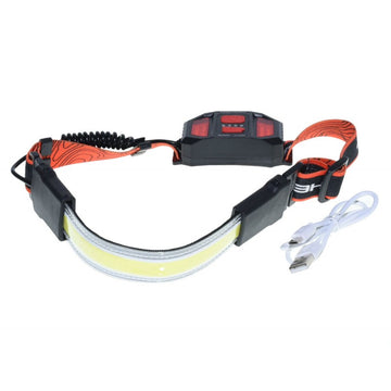 Lanterna de Cap LED COB Flexibilă G13 – Iluminare Ajustabilă pentru Activități Exterioare, Camping sau Muncă în Întuneric