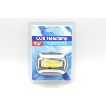 Lanterna de Cap LED 3W L2016 – Lumină Puternică cu 1 LED pentru Activități în Aer Liber, Camping, Pescuit sau Drumeții