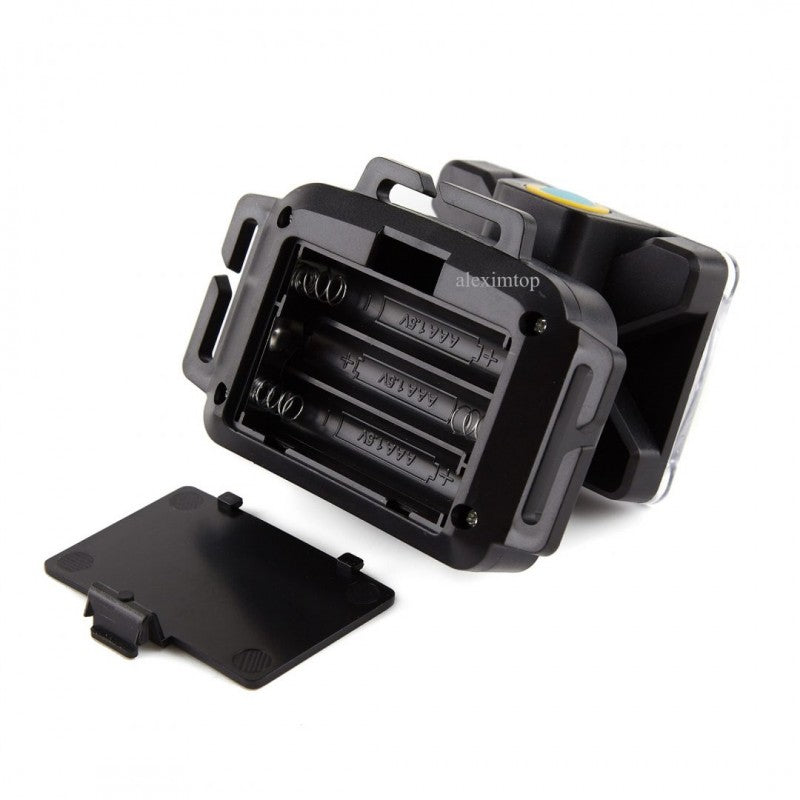 Lanterna de cap lumina alb/rosie 1led COB 5W/ZB-6658 - Frize