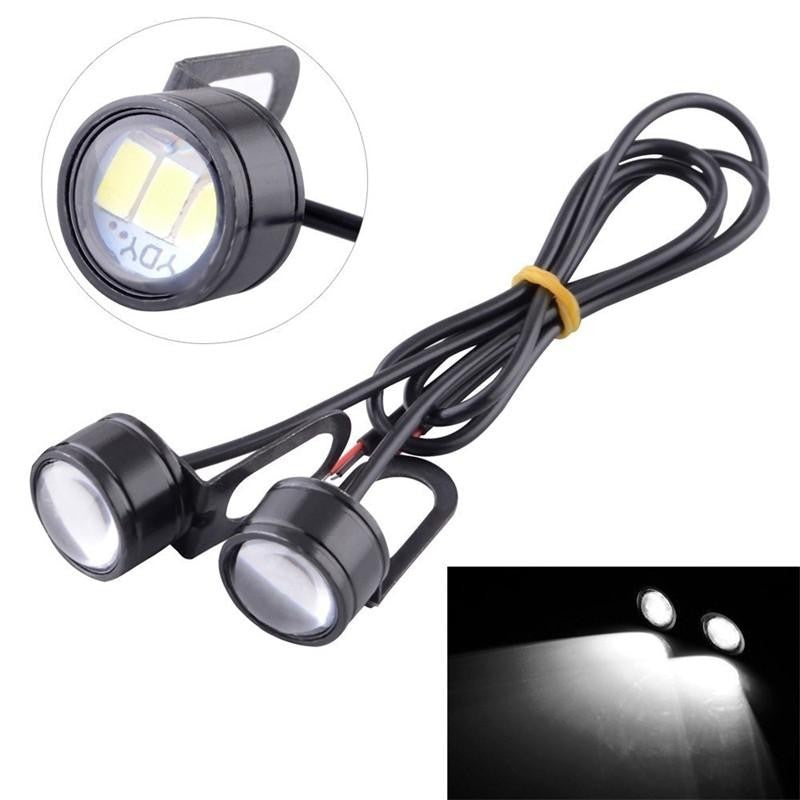 Led Auto 23mm cu Suport / 12V - 9W / ALB, 2 Buc/Set - Frize