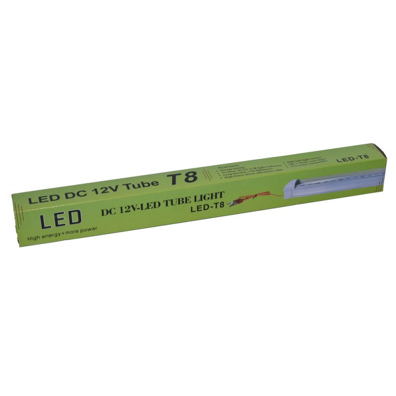 Led T8 - 30cm / 12V - 9W cu Clești - Frize