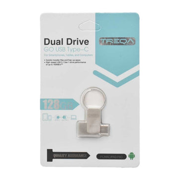 Memorie Stick Dual USB 3.1 și Tip C 128GB – Flash Drive Rapid pentru Stocare Date, Transfer Fișiere pe Laptop și Smartphone