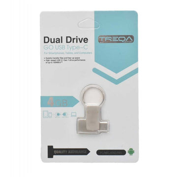 Memorie USB Dual 3.1 și Tip C 4GB – Stick Flash Compact pentru Transfer Rapid de Date