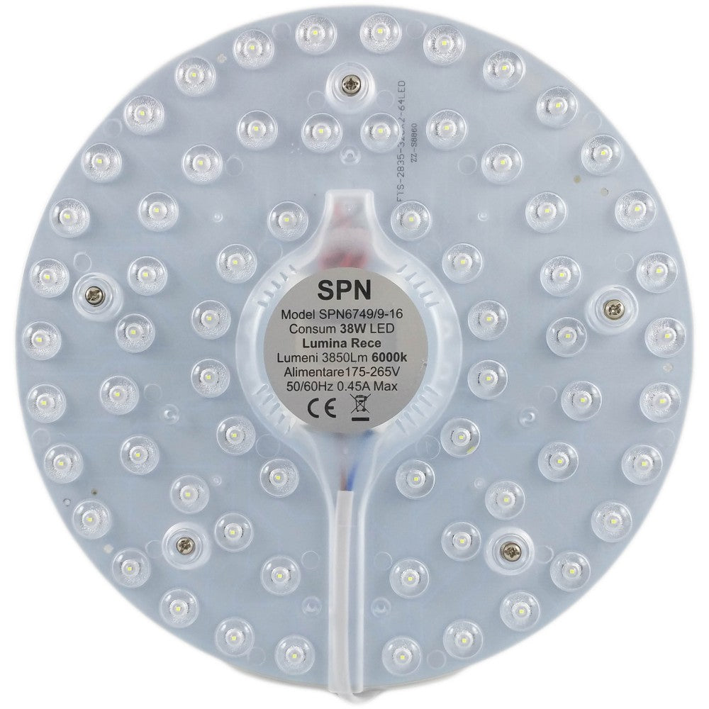 Led modul Fi230 alkalmazáshoz, 38W=350W, 6000K, hideg fény