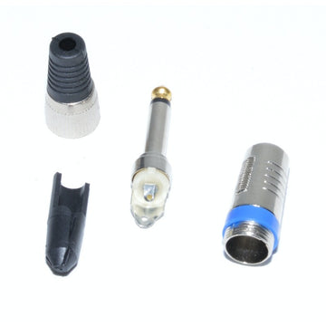 Mufă Jack 6,3mm Auriu cu Bleo Q – Conector Audio Profesional pentru Instrumente Muzicale și Echipamente de Sunet
