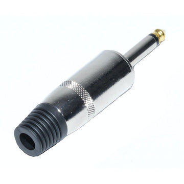 Mufă Jack 6,3mm Mono Metalică Mare – Conector Audio pentru Instrumente Muzicale și Echipamente Pro