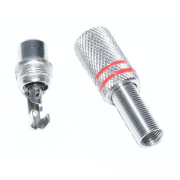Mufă RCA Metalică Roșie Mama – Conector Audio Video de Înaltă Calitate pentru Dispozitive Multimedia