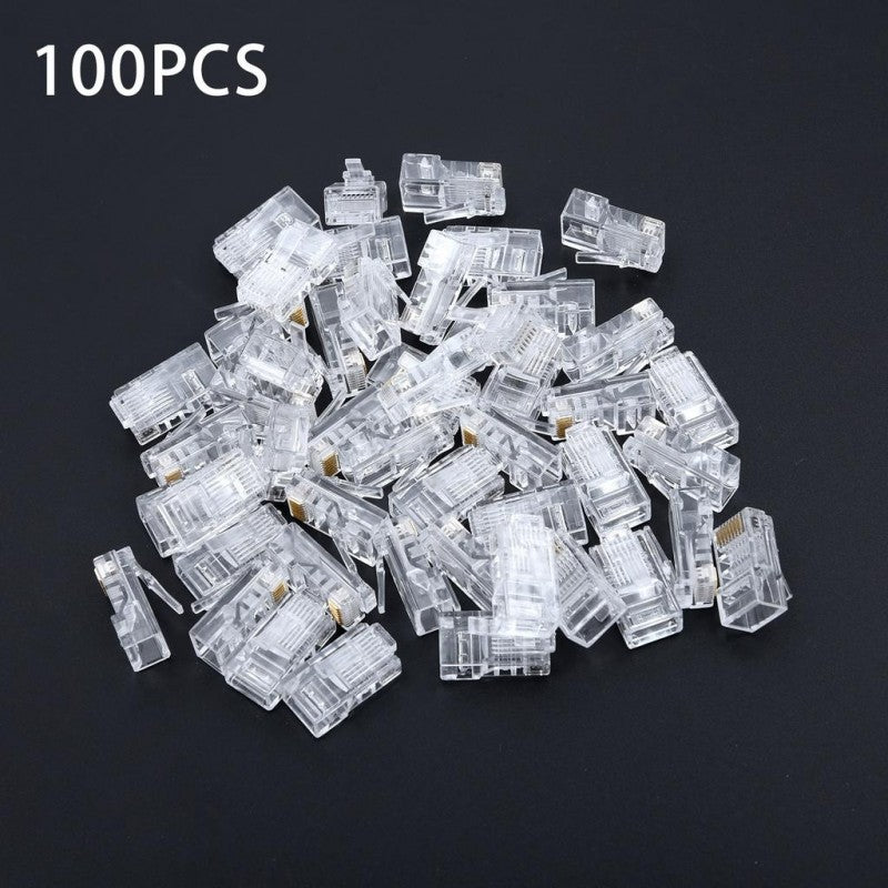 Mufa UTP Plastic CAT6E + CUT 100b/set - Frize