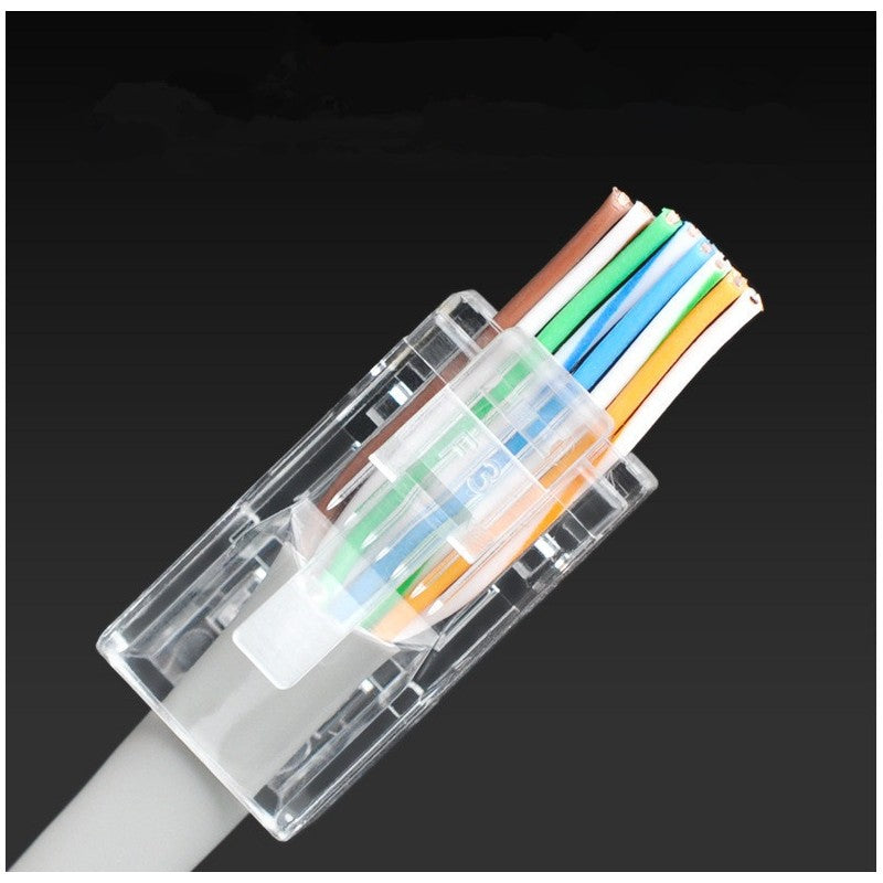 Mufa UTP Plastic CAT6E + CUT 100b/set - Frize
