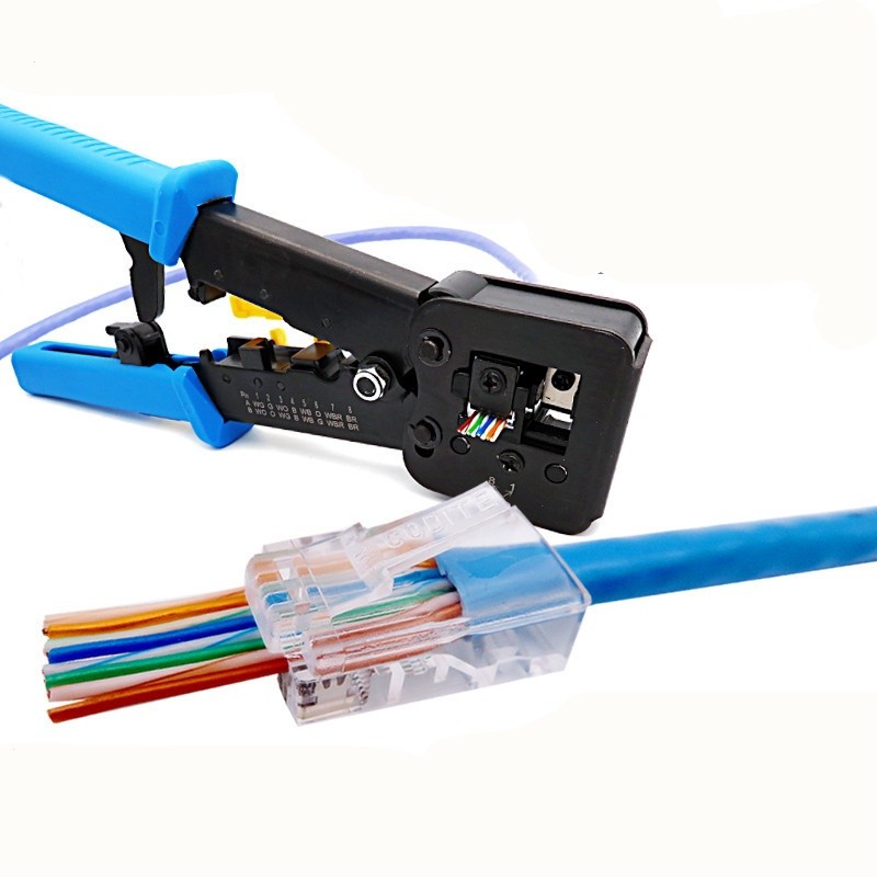 Mufa UTP Plastic CAT6E + CUT 100b/set - Frize