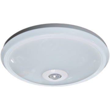 Plafonieră LED cu Senzor de Mișcare Reglabil Ø290mm, 18W (Echivalent 115W), 6400K – Lumina Rece pentru Iluminat Interior