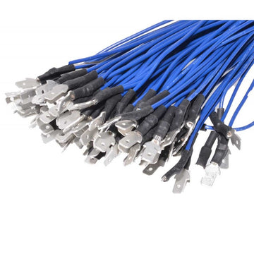 Elektromos papucs 4,8 mm-es apa dróttal 100db/szett