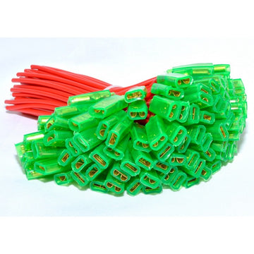 Elektromos papucs 6,3mm Anya dróttal 100db/szett