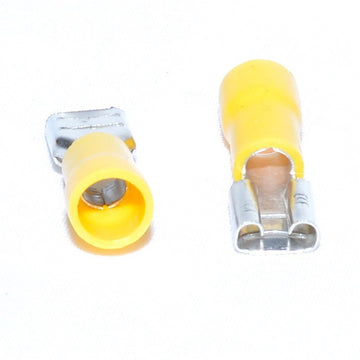 Papucs Elektromos Yellow Mama 6,3mm, 100db/szett