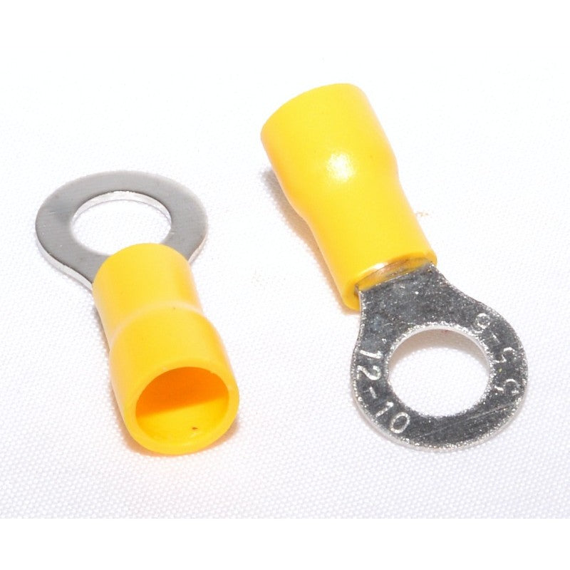 Papuc Electric Izolat Galben tip Inel ø 6mm ,100B/Set - Frize