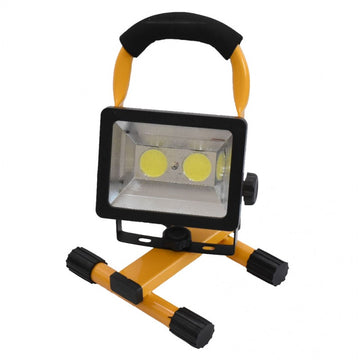 Proiector LED 30W cu 2 x COB și Suport 902 – Iluminat Exterior pentru Grădină, Terasă, Evenimente