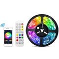RGB LED szalag készlet TV-hez, 3M hossz, vezérlés az alkalmazásból, személyre szabott világítás USB LED szalaggal, távirányító mellékelve, IP20 védelem, 5 V tápegység
