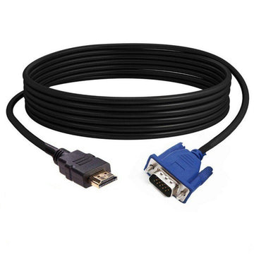 HDMI-VGA videokábel / 1,5 m, fekete