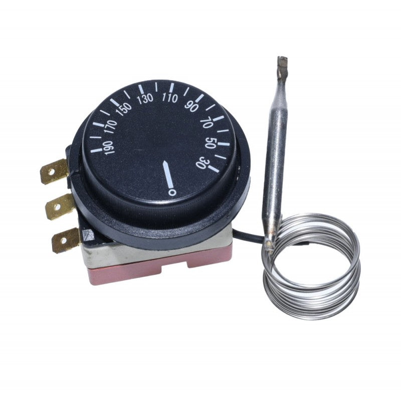 Termostat Reglabil de Cuptor 30 - 190°C cu Sonda de Inox