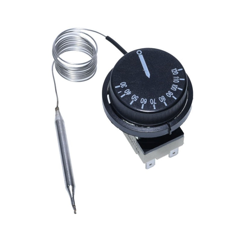 Termostat Reglabil de Cuptor 3P Reglabil de Inox 30 - 120˚C