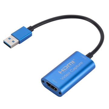 Placă Video de Captură HDMI USB 3.0 – Dispozitiv Albastru pentru Streaming HD pe HDTV și Captură Video de Calitate