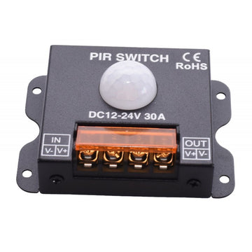 PIR-30 érzékelő mozgáskapcsoló 12V-24V/30A