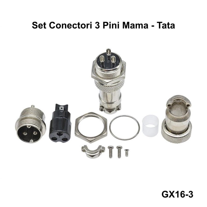 Set Conector Tip Aviator 3 Pini - Frize
