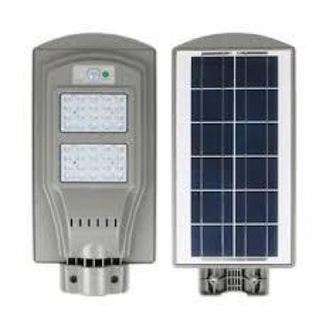 Corp Stradal LED 60W cu Panou Solar Integrat și Telecomandă - Iluminare 6400K pentru Spații Exterioare și Parcuri